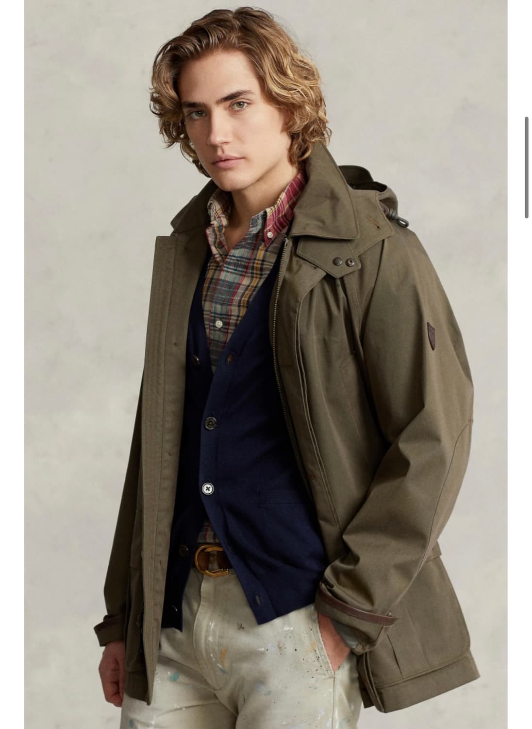 폴로 랄프로렌 남성 후드 카코트 상품이미지8