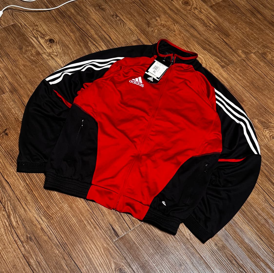 [XL] 아디다스 데드스탁 뉴 리니어 슈트 올드스쿨 져지 상품이미지1