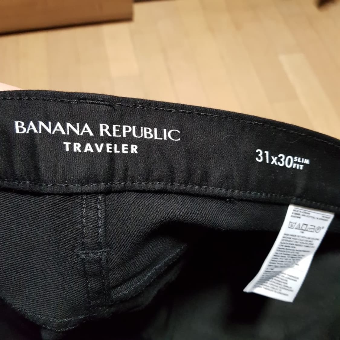 31/ 새옷/ 바나나리퍼블릭 /슬림블랙/2방1106 상품이미지3
