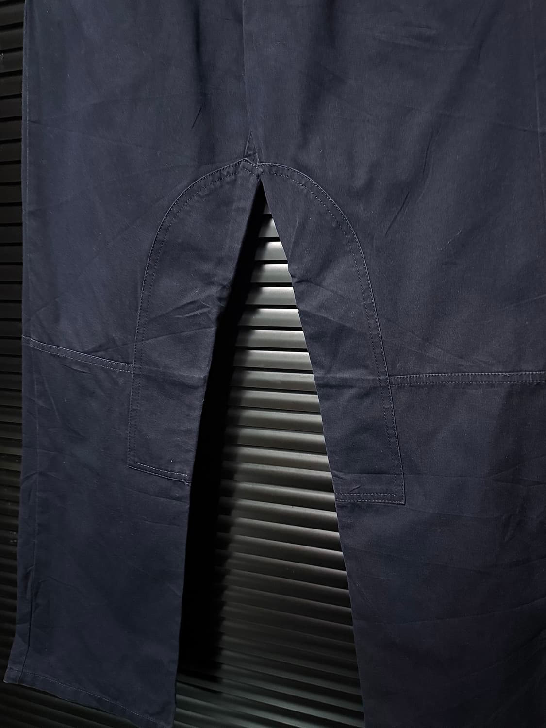 byblos 네이비 남색 치노 일자 스트레이트 워크 29 팬츠 밀리터리 상품이미지3