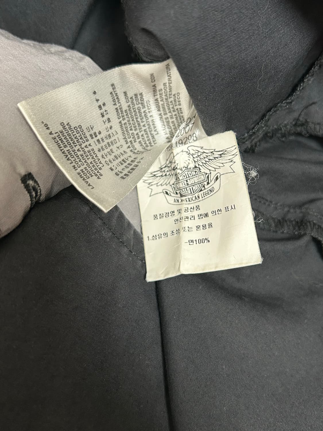 할리데이비슨 그레이 퍼포먼스 레이싱 셔츠 상품이미지7