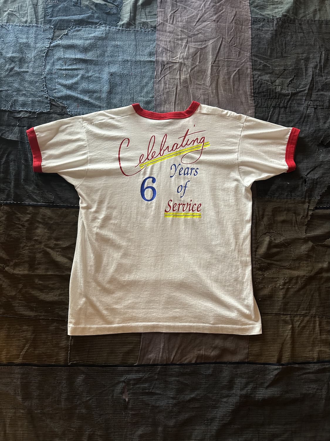 90s USA Vintage Ringer T Shirt 상품이미지1