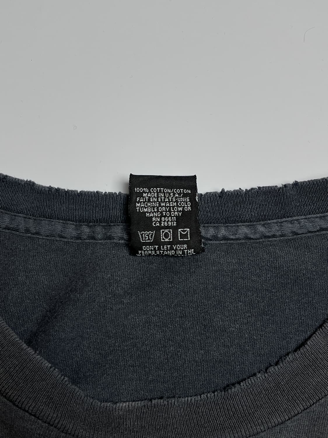 90’s No Fear 스케이트 슬로건 티셔츠 상품이미지5