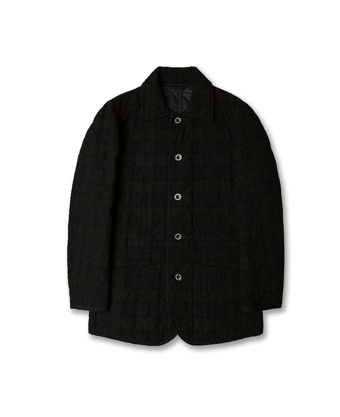 빔즈 하트 [Beams Heart] 타탄 체크 퀼팅 클래식 자켓 상품이미지1