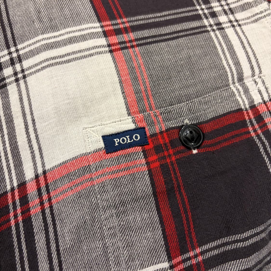 [L] 폴로 랄프로렌 클래식핏 투포켓 체크 셔츠 남방 D411 상품이미지4