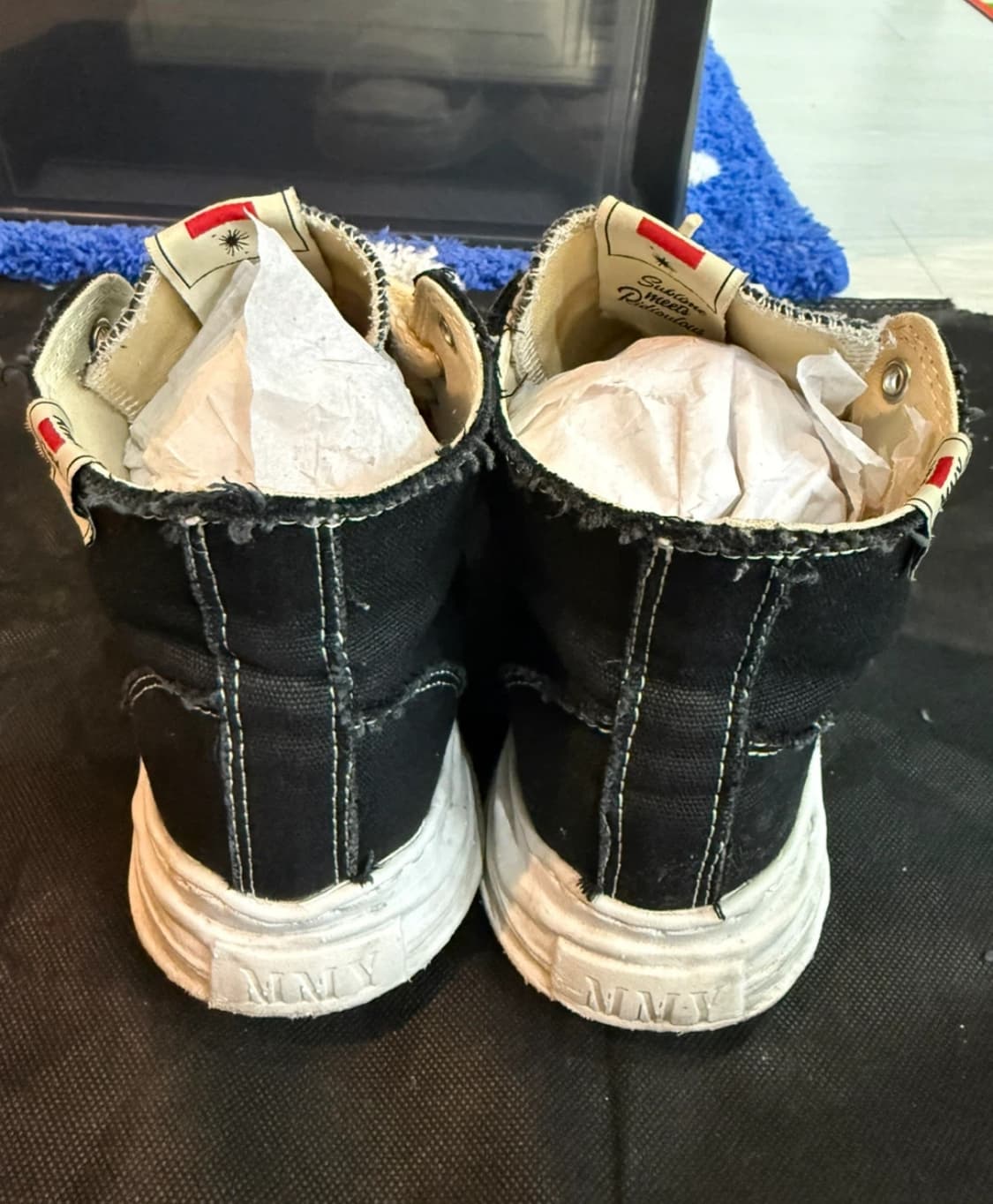 메종 미하라 야스히로 척 하이 블랙 39 상품이미지3