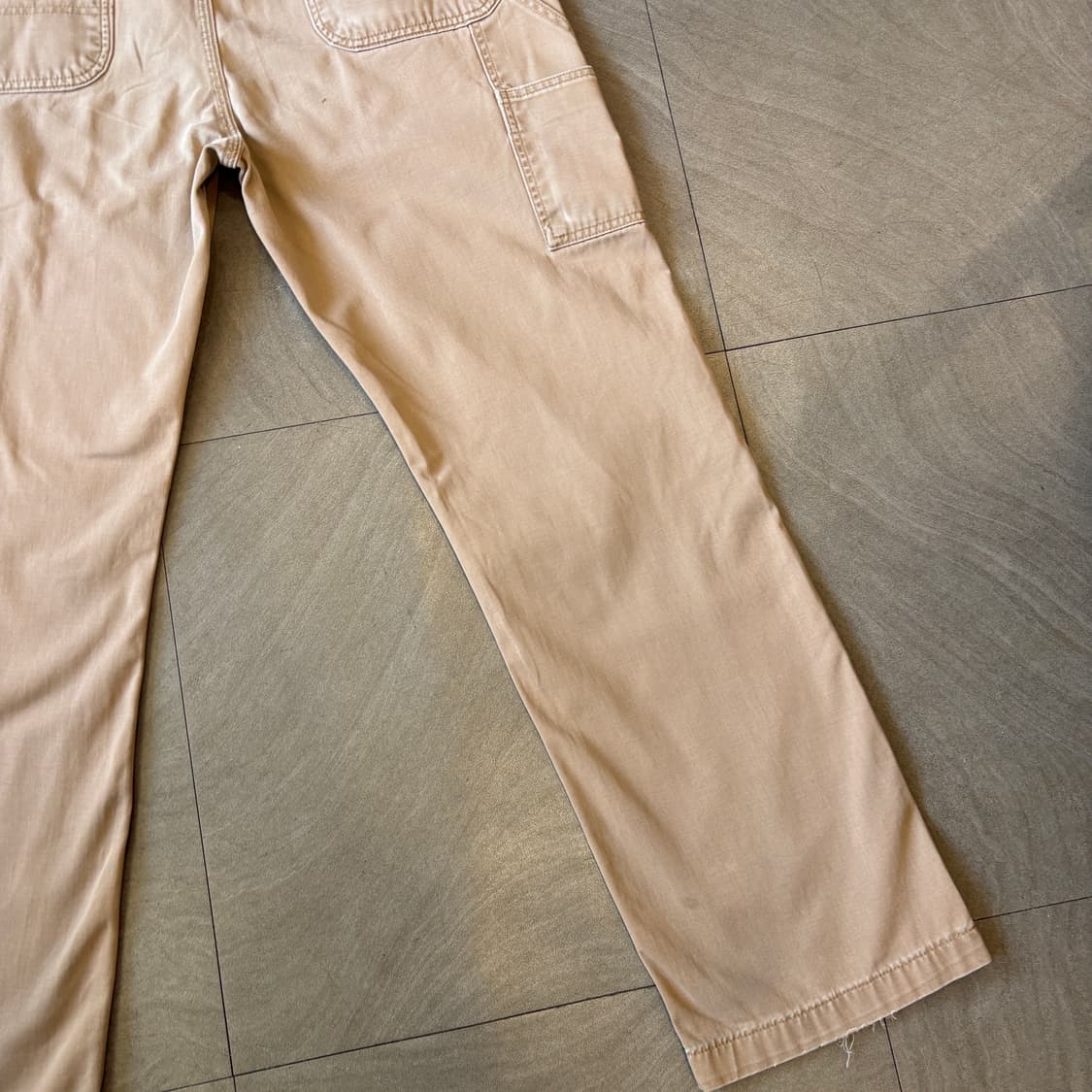 칼하트 오리지널 베이지 카펜터 팬츠 바지 상품이미지4