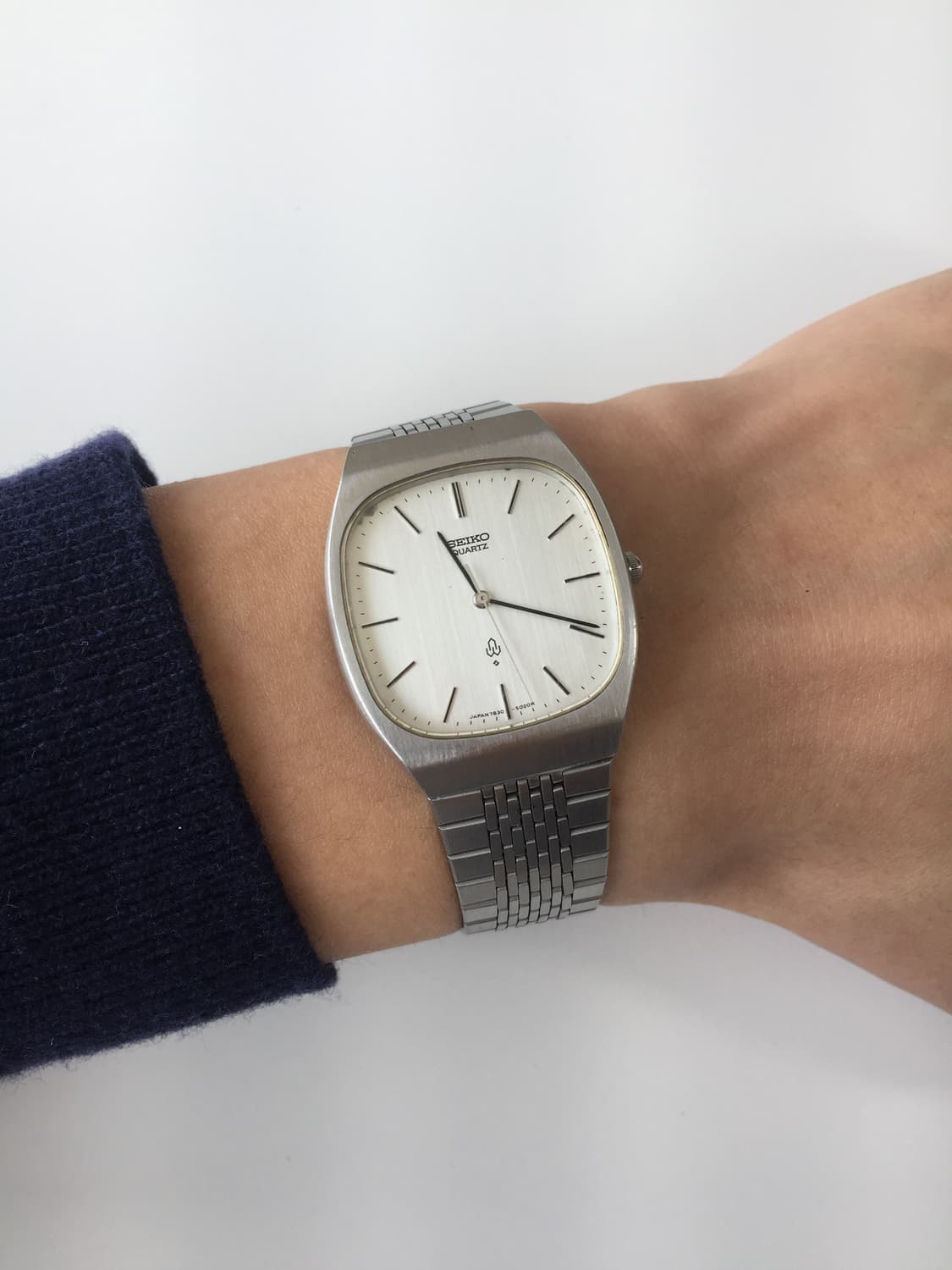 70s seiko chariot square silver dial 상품이미지4