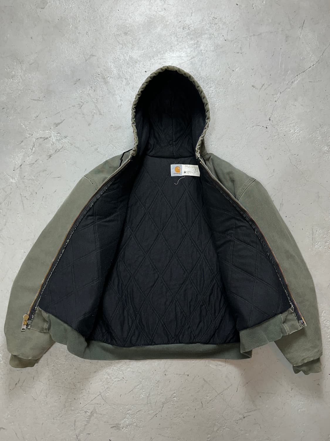 90's USA OG 칼하트 J1006 액티브 자켓 칼하트 MOS ARG 상품이미지7