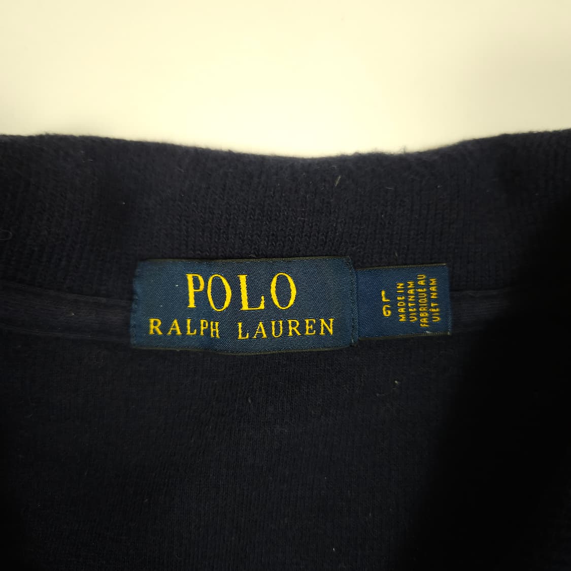 폴로 랄프로렌 네이비 하프집업 맨투맨  상품이미지3