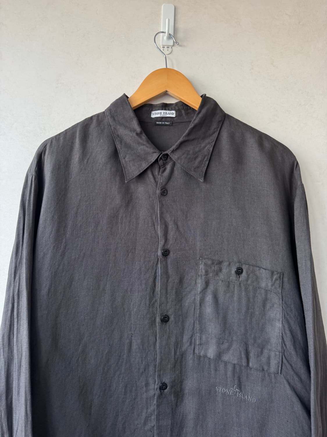 00s 스톤아이랜드 린엔 셔츠 상품이미지2