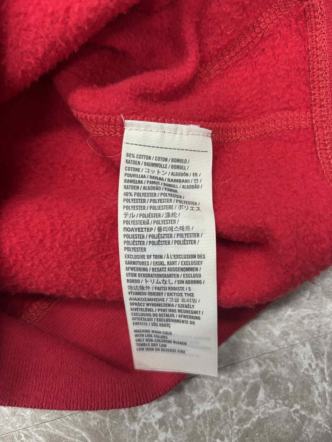 홀리스터 y2k 여리핏 레드 걸즈 후드집업 희귀져지(S) 상품이미지5