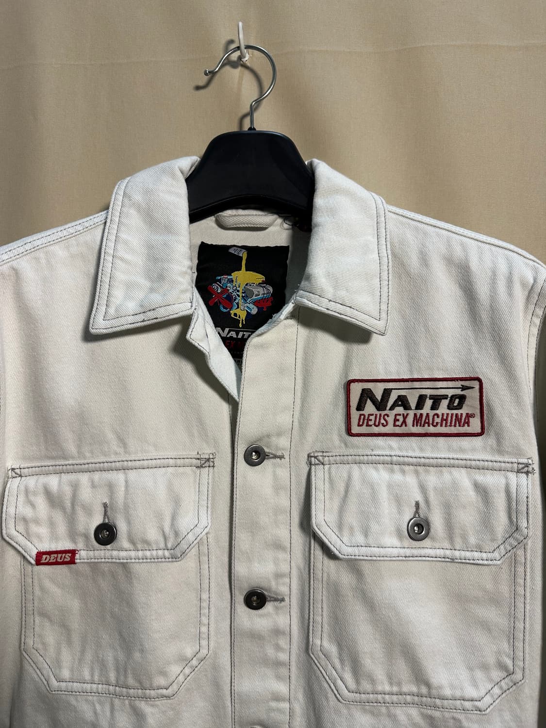 데우스 엑스마키나 패치 트러커자켓 처분  상품이미지2
