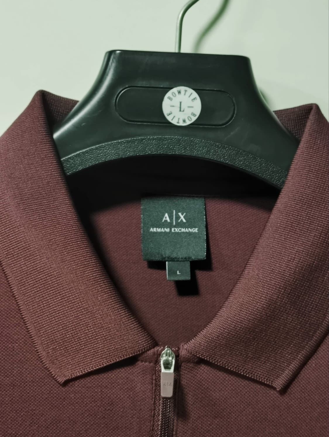 L 알마니 익스체인지 카라넥티셔츠 반팔 상품이미지2