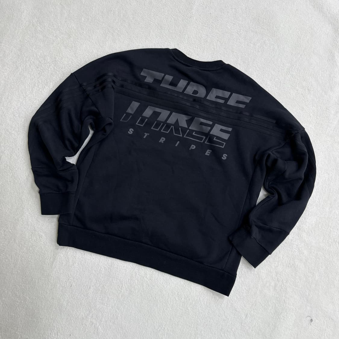 S 아디다스 워드 크루 기모 맨투맨 0330T 상품이미지2