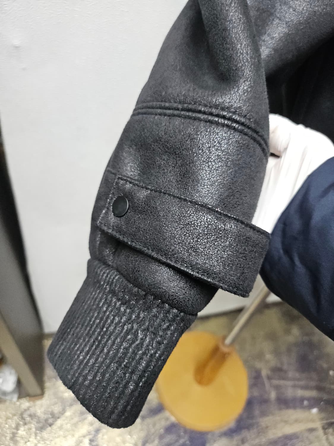 Laplaf 라이아프 무스탕 블랙 양털 후리스 점퍼 77 상품이미지3