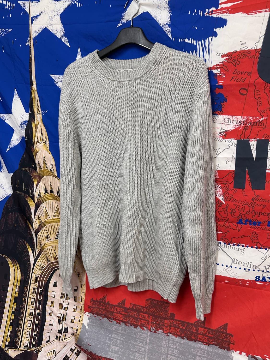 s급 ZARA 자라 오버핏 그레이니트 XL105 상품이미지2