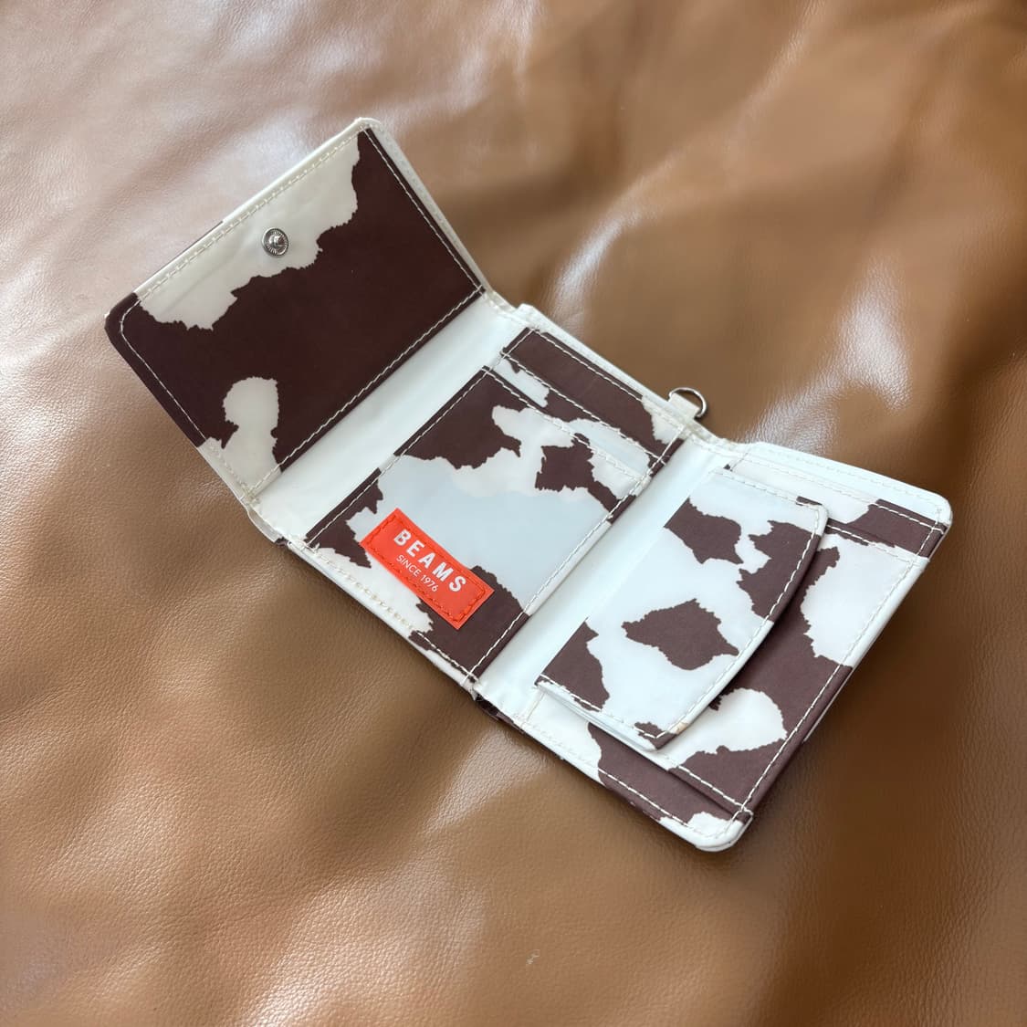 Beams 빔즈 빔스 카우 폴딩 월렛 지갑 상품이미지5
