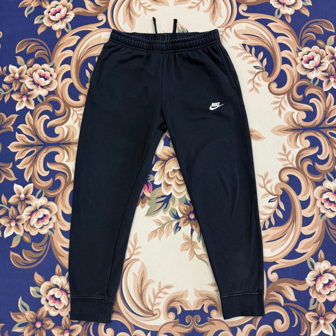 (L)나이키 Nike 베이직로고 조거팬츠(블랙) 상품이미지1