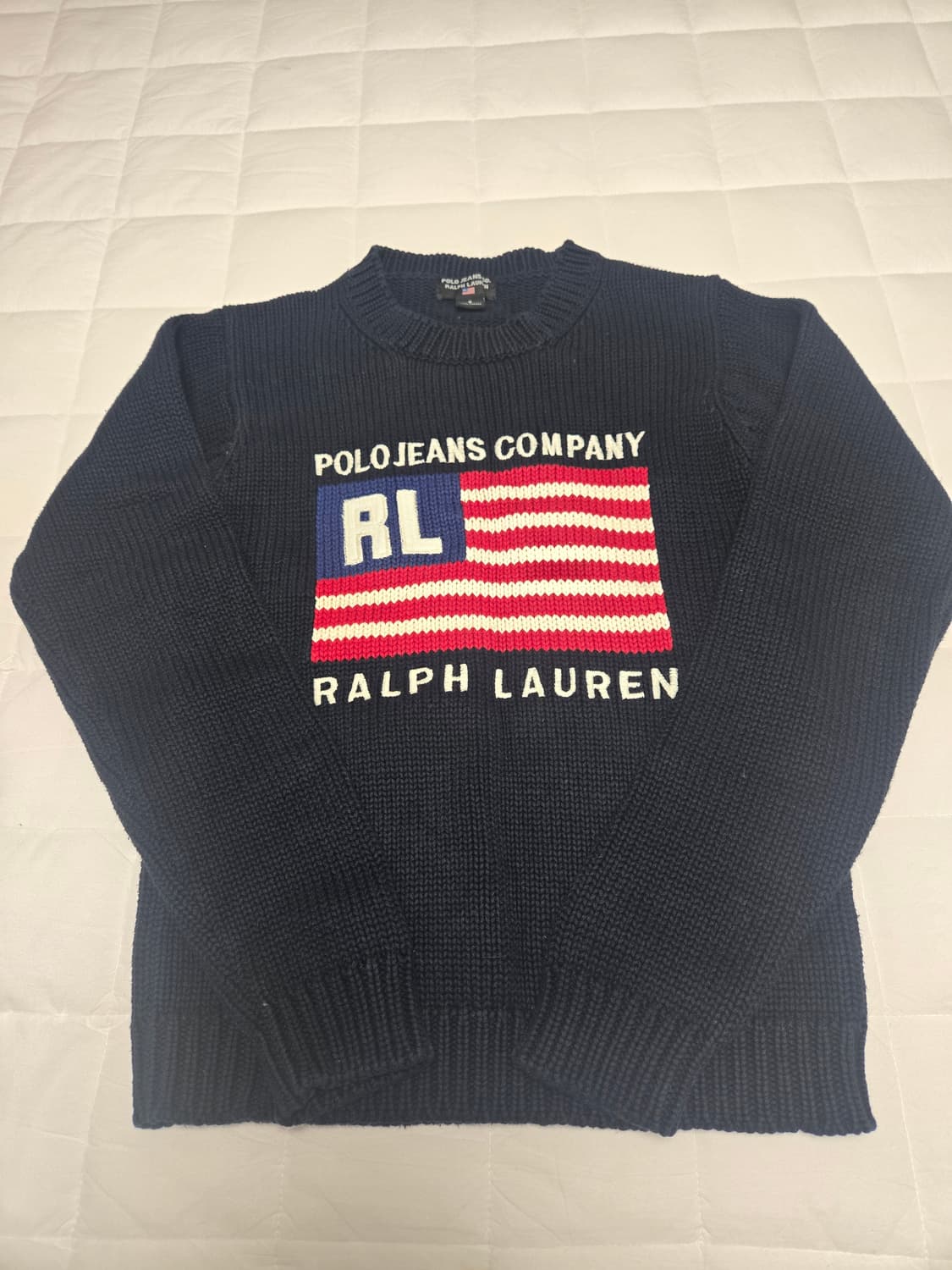 VintagePoloRalphLauren 성조기스웨터 상품이미지1