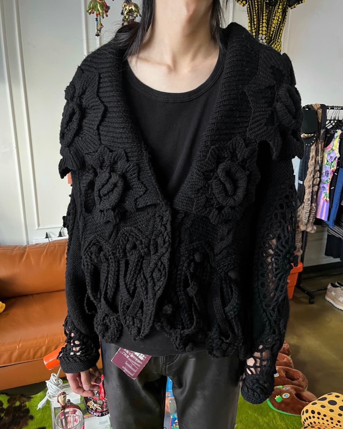 1980s KANSAI O2 Archive Floral Cardigan 상품이미지2