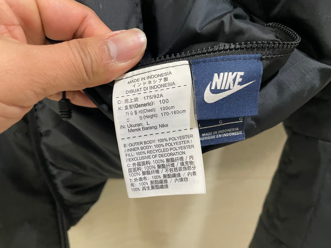 나이키 / 얼라이언스 패딩점퍼, 경량패딩 / L 상품이미지8