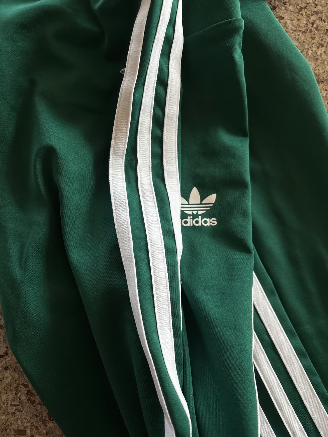 새상품)아디다스 여성 플레어 부츠컷 레깅스 그린m 상품이미지5