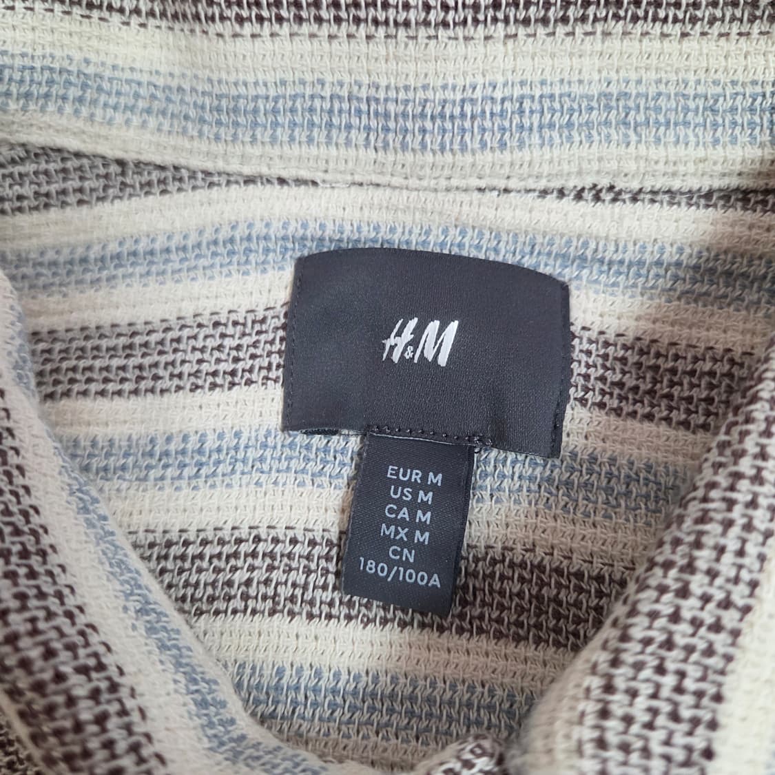 105 hm 여름셔츠 스트라이프 상품이미지3