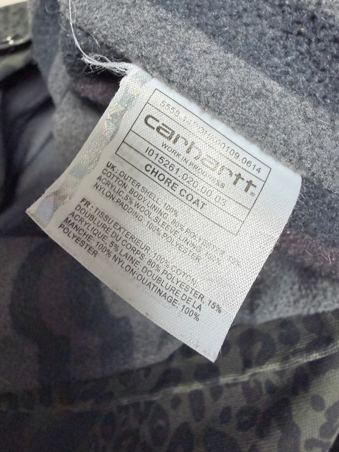 칼하트 초어자켓 레오파드 상품이미지5