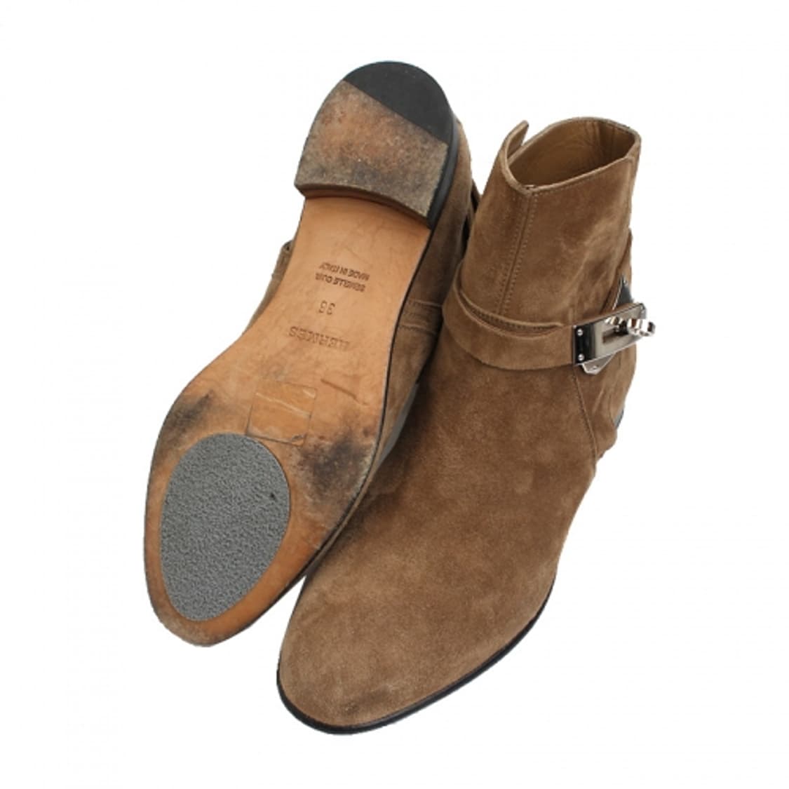 에르메스 켈리 스웨이드 앵클부츠 36 상품이미지3