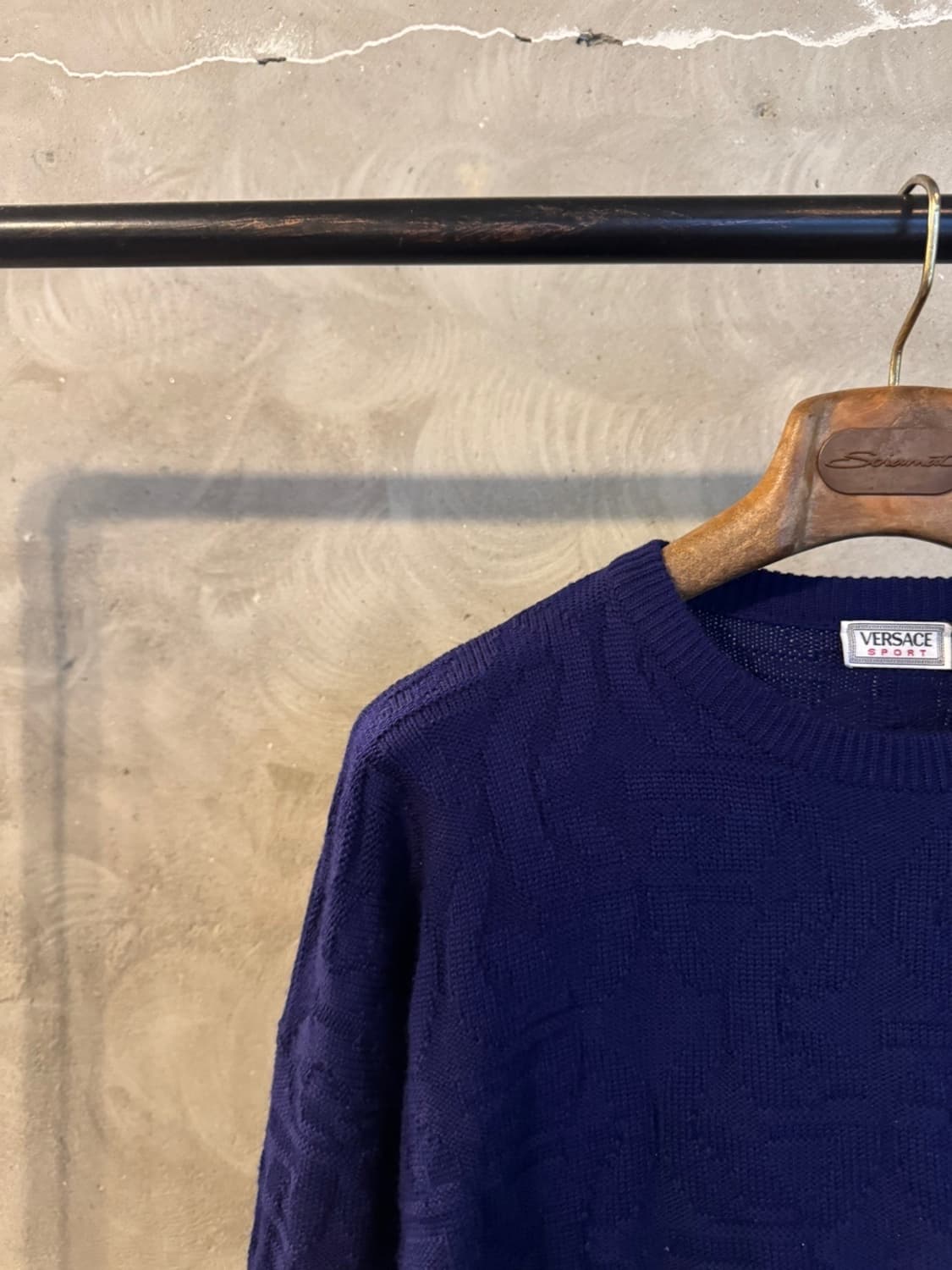 베르사체 케이블 니트 100 상품이미지5