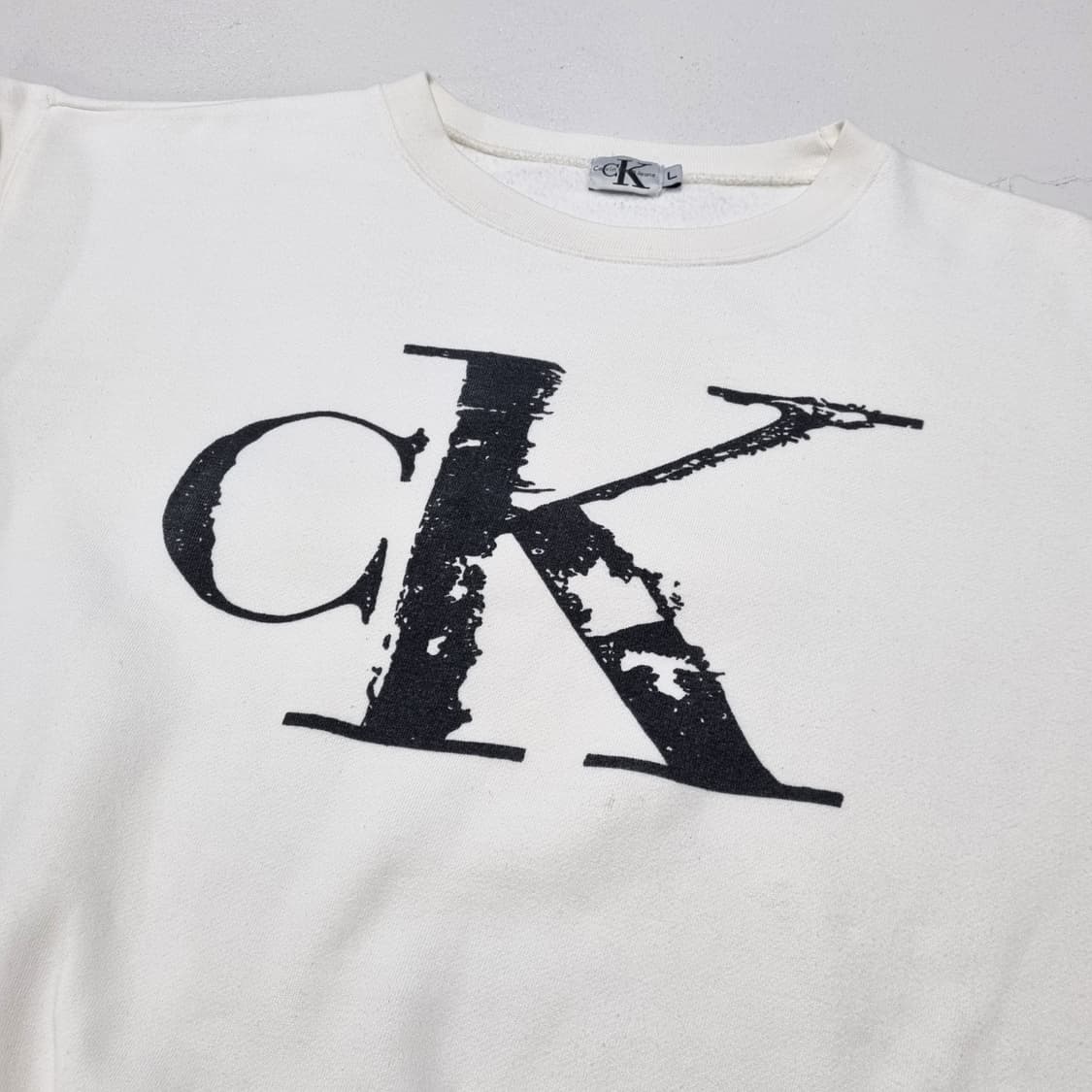 90s CALVIN KLEIN 맨투맨 - L 상품이미지3