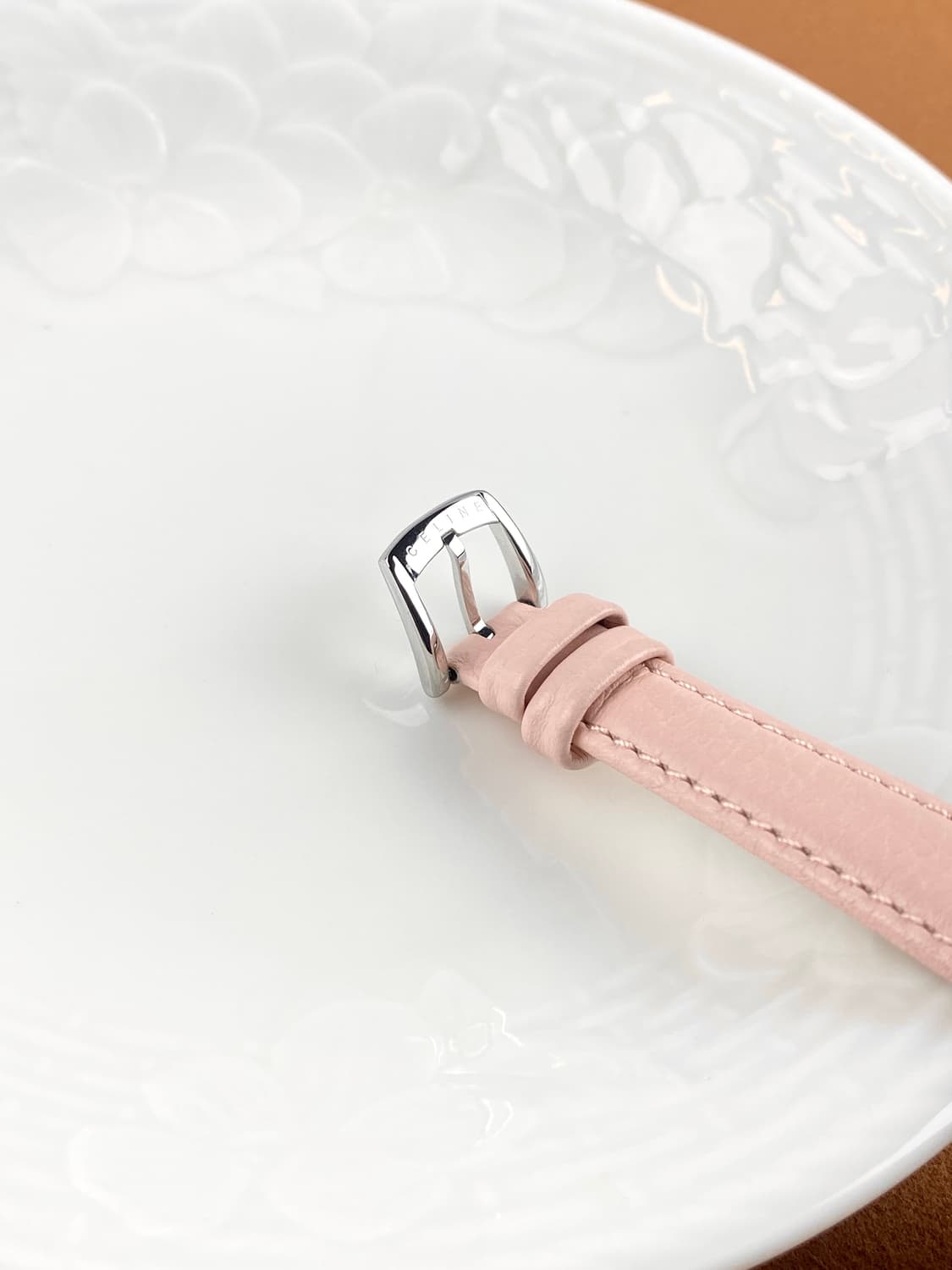  [FULL SET]CELINE lady pink square watch 상품이미지9