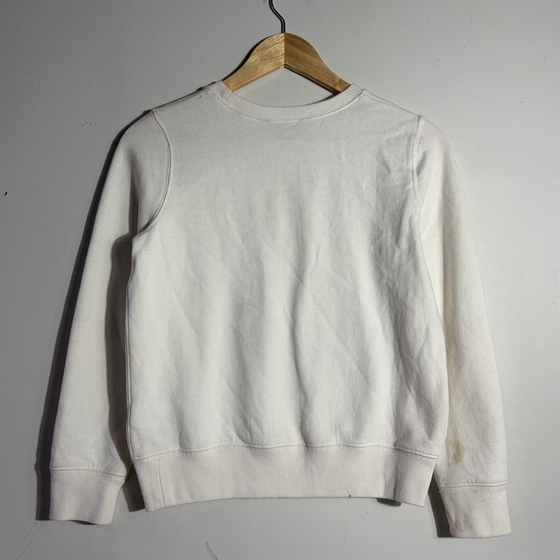 폴로 화이트 맨투맨 (무료배송) 상품이미지4