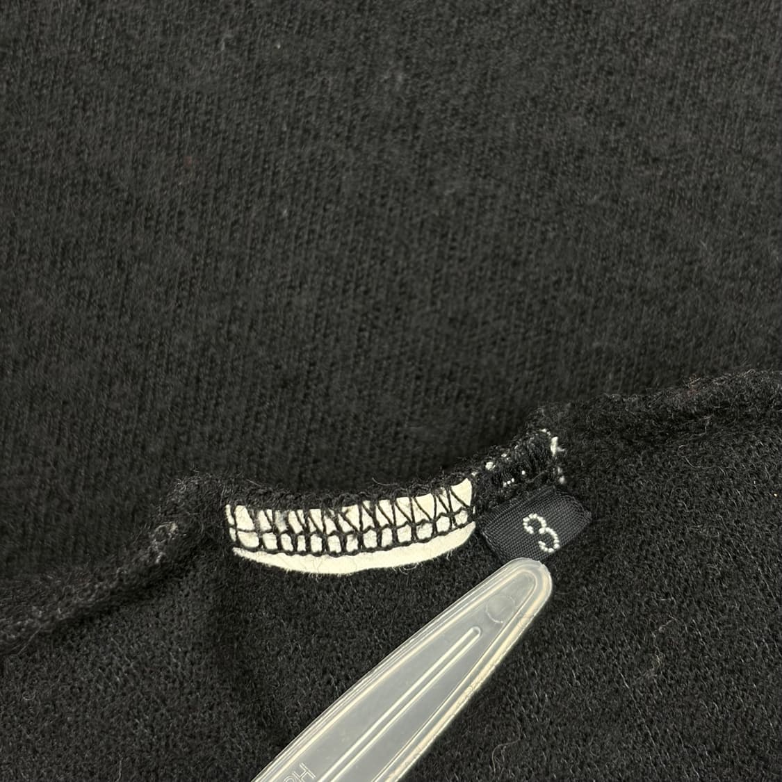 요지야마모토 패턴 터틀넥 니트 티셔츠 상품이미지6