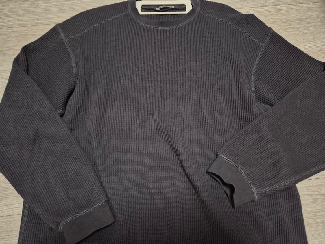 인사일런스  와플 백프린트 맨투맨 L 상품이미지4