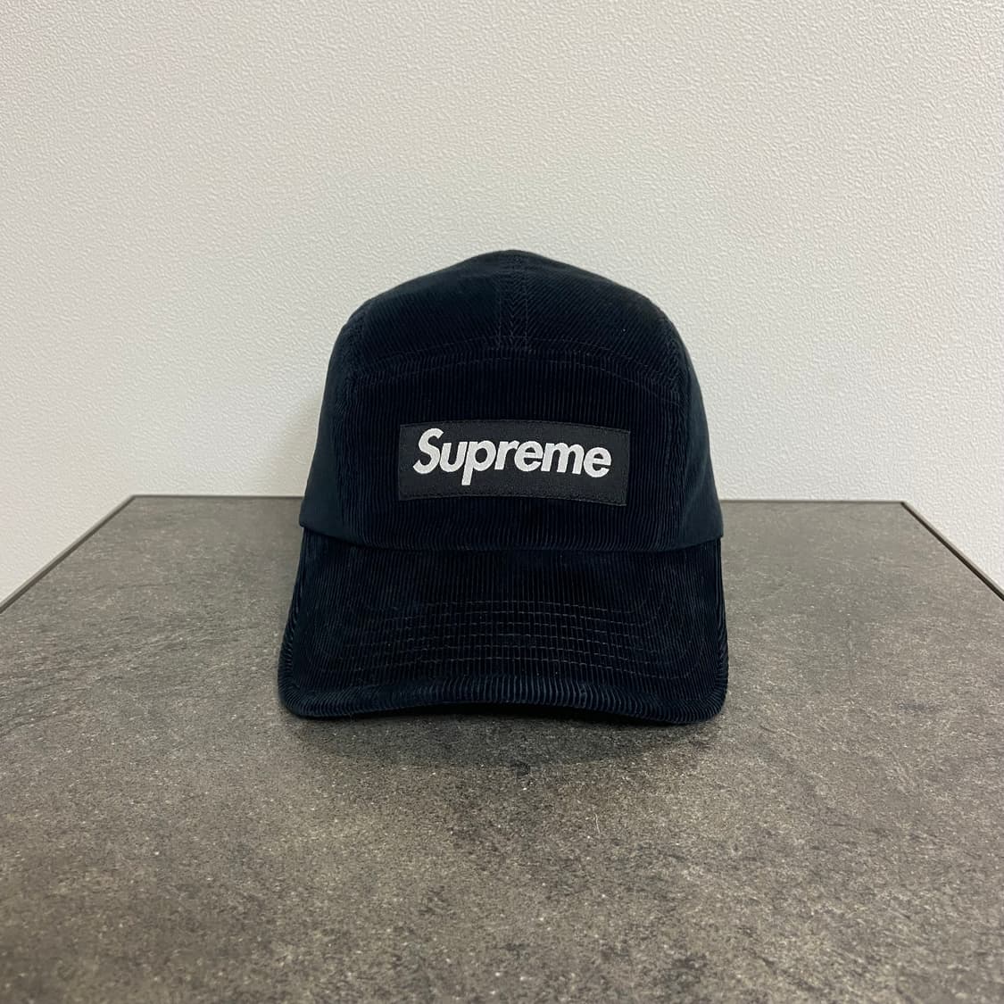 (OS) 슈프림 박스로고 캠프캡 모자 고어텍스 블랙 상품이미지1