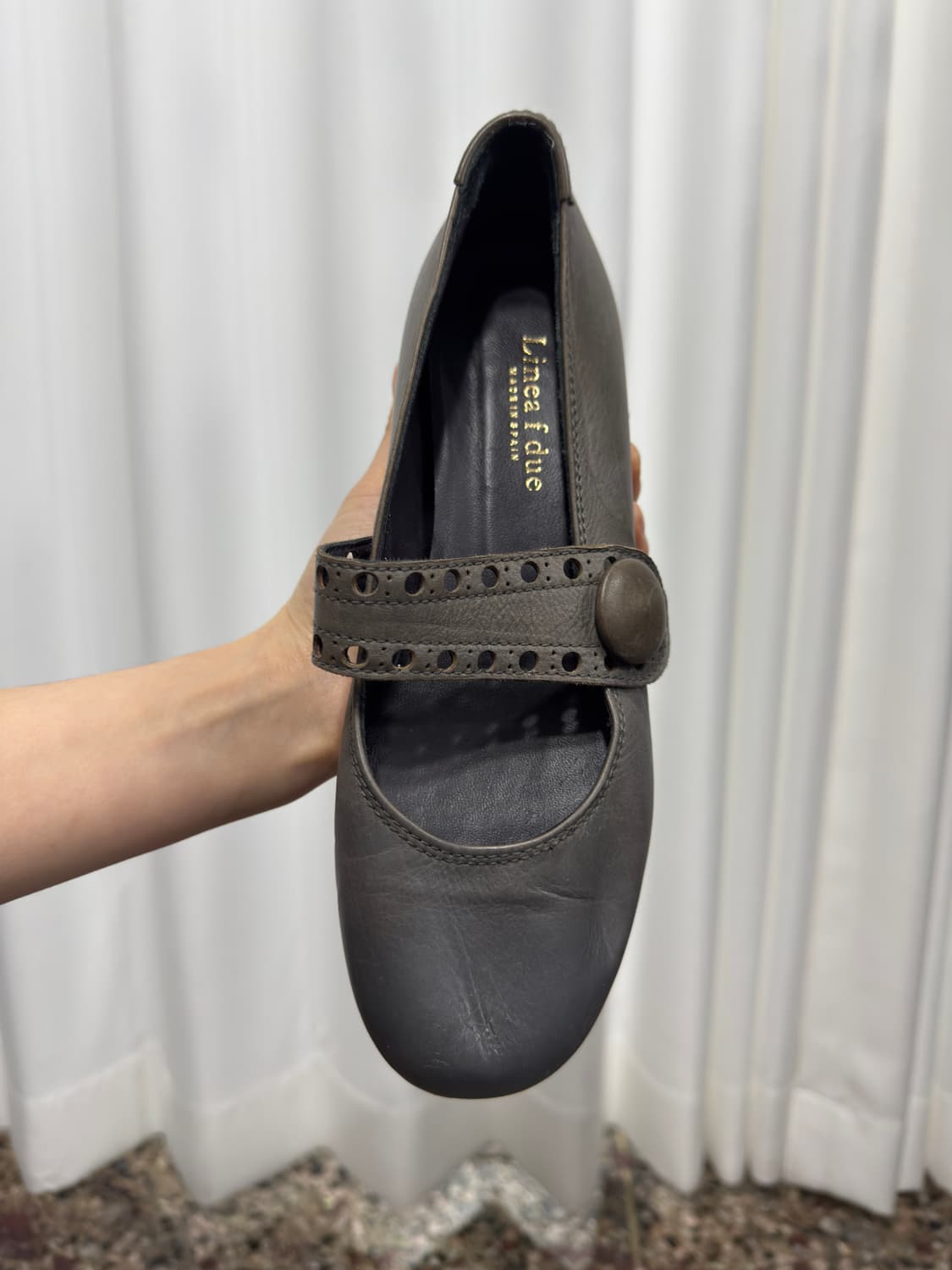 leather maryjane 상품이미지5