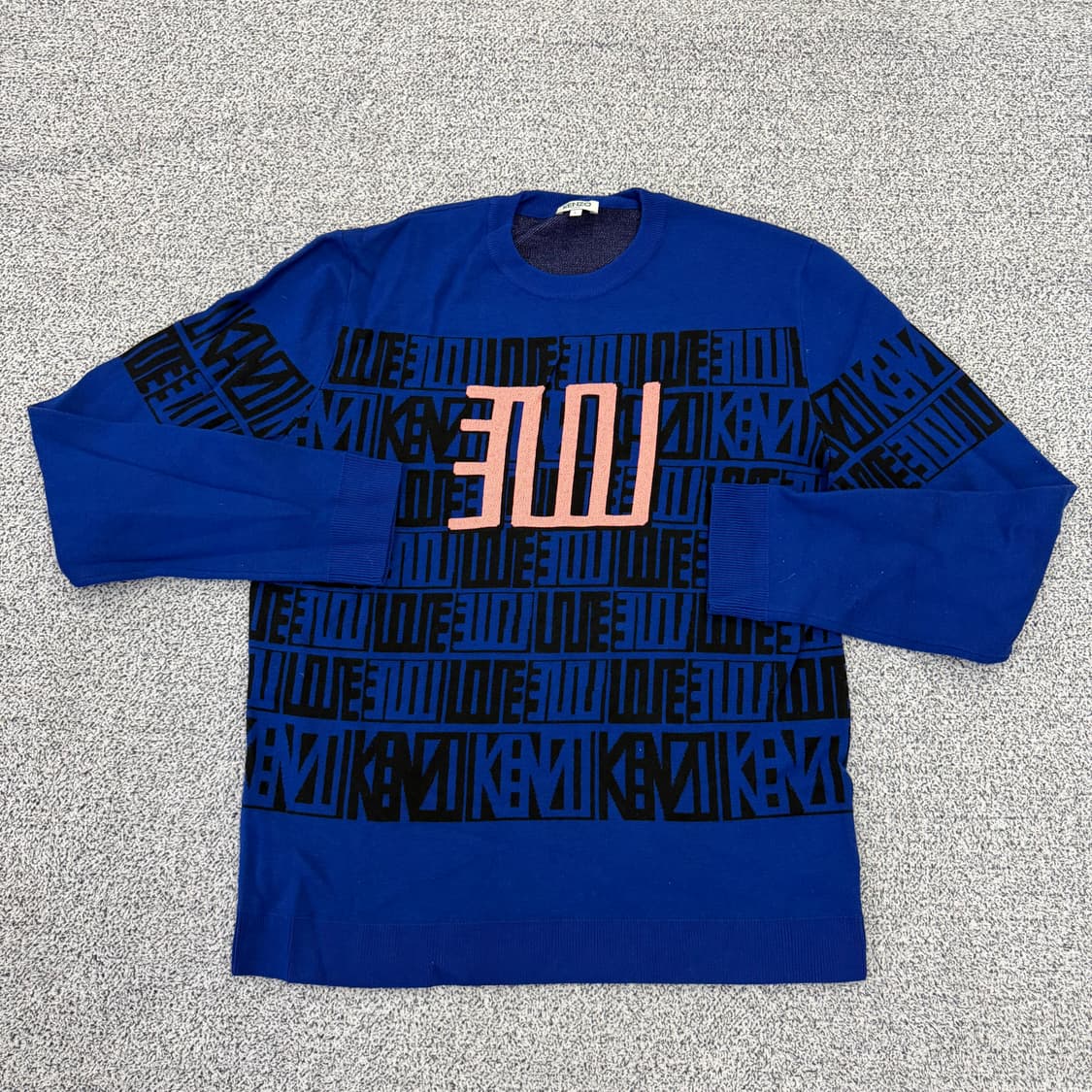 L 겐조 패턴 니트 티셔츠 0130H1 상품이미지1