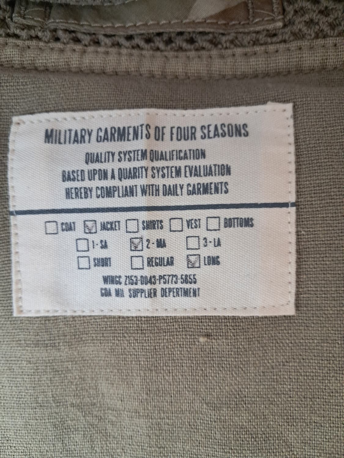 goa bono Long jacket 상품이미지6