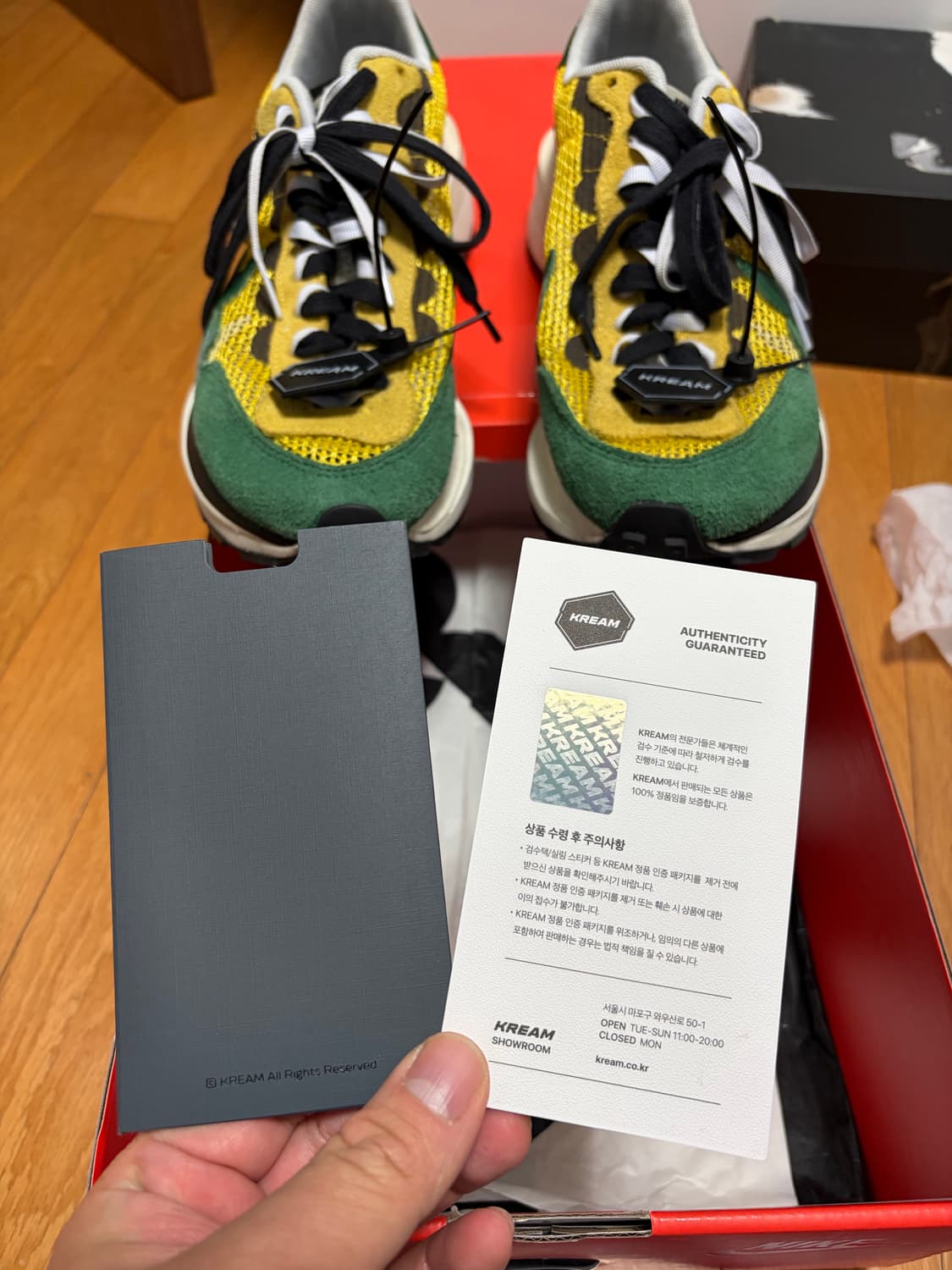 나이키 사카이 베이퍼와플 노초 상품이미지4