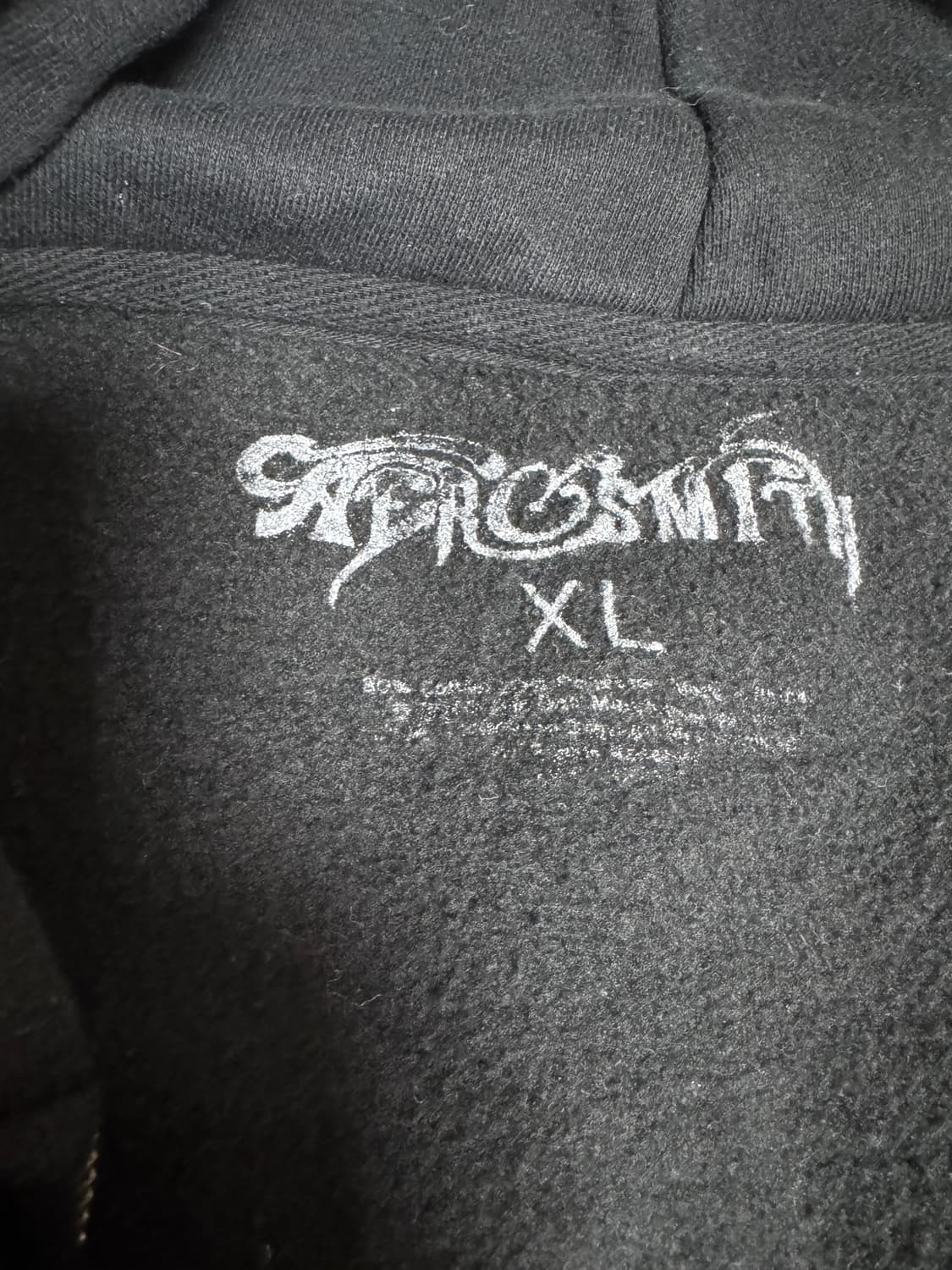 빈티지 에어로스미스 AEROSMITH ACE OF SPADE후드집업 XL 상품이미지5