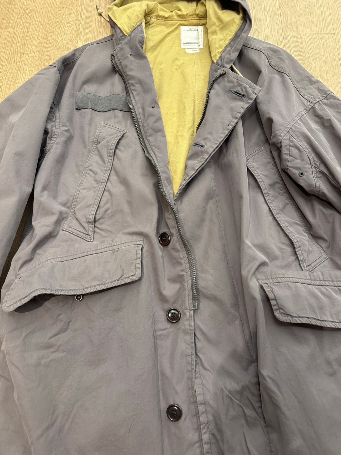 비즈빔 visvim 20aw patterson overcoat(c/ny) 상품이미지4