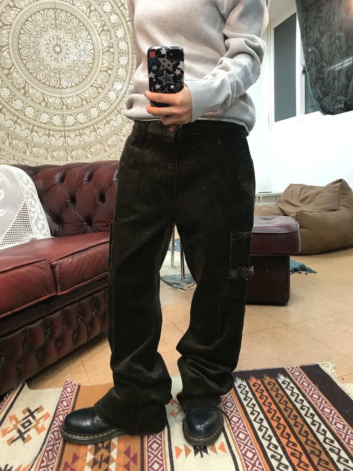 빈티지 코듀로이 카고팬츠  상품이미지1