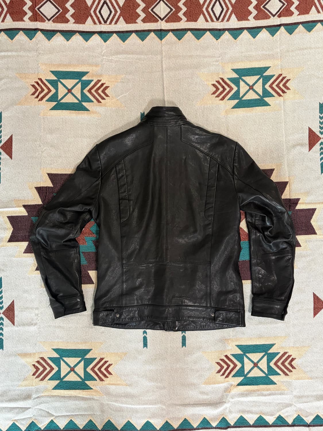 까르뜨블랑슈 양가죽 바이커 싱글 라이더 자켓 상품이미지5