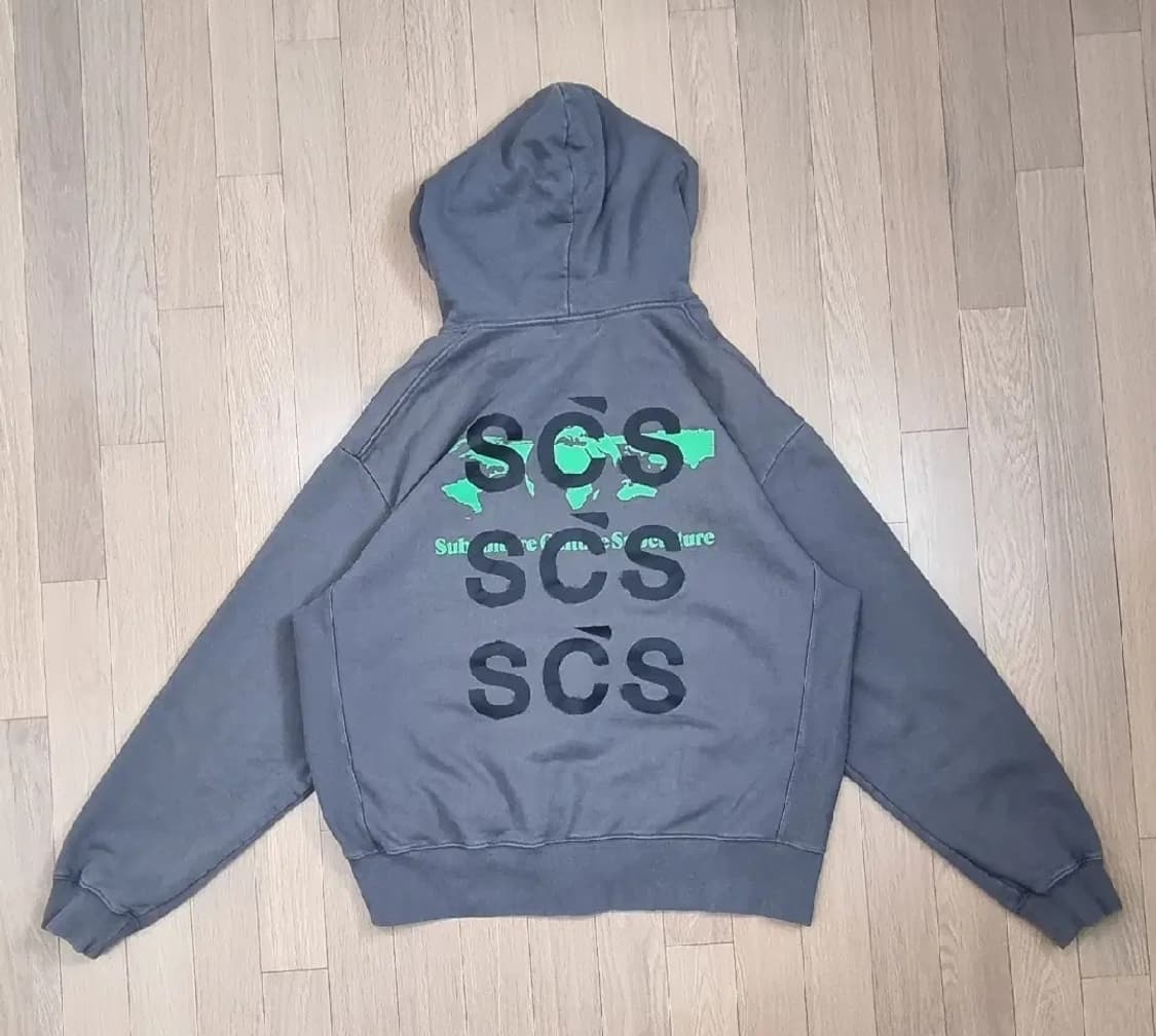 에스씨에스(SCS) 피그먼트 후드집업 L _ 남성 상품이미지5