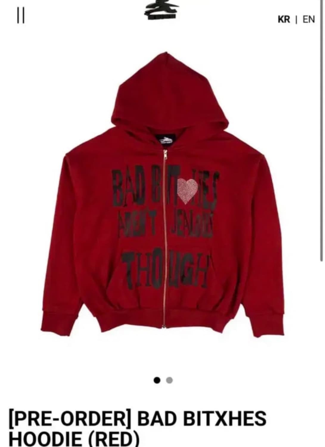 제노리포트 후드집업 상품이미지1