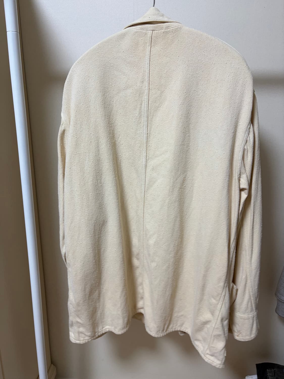 [3] 코모리 24ss 실크냅 1938 자켓 에크루 상품이미지4