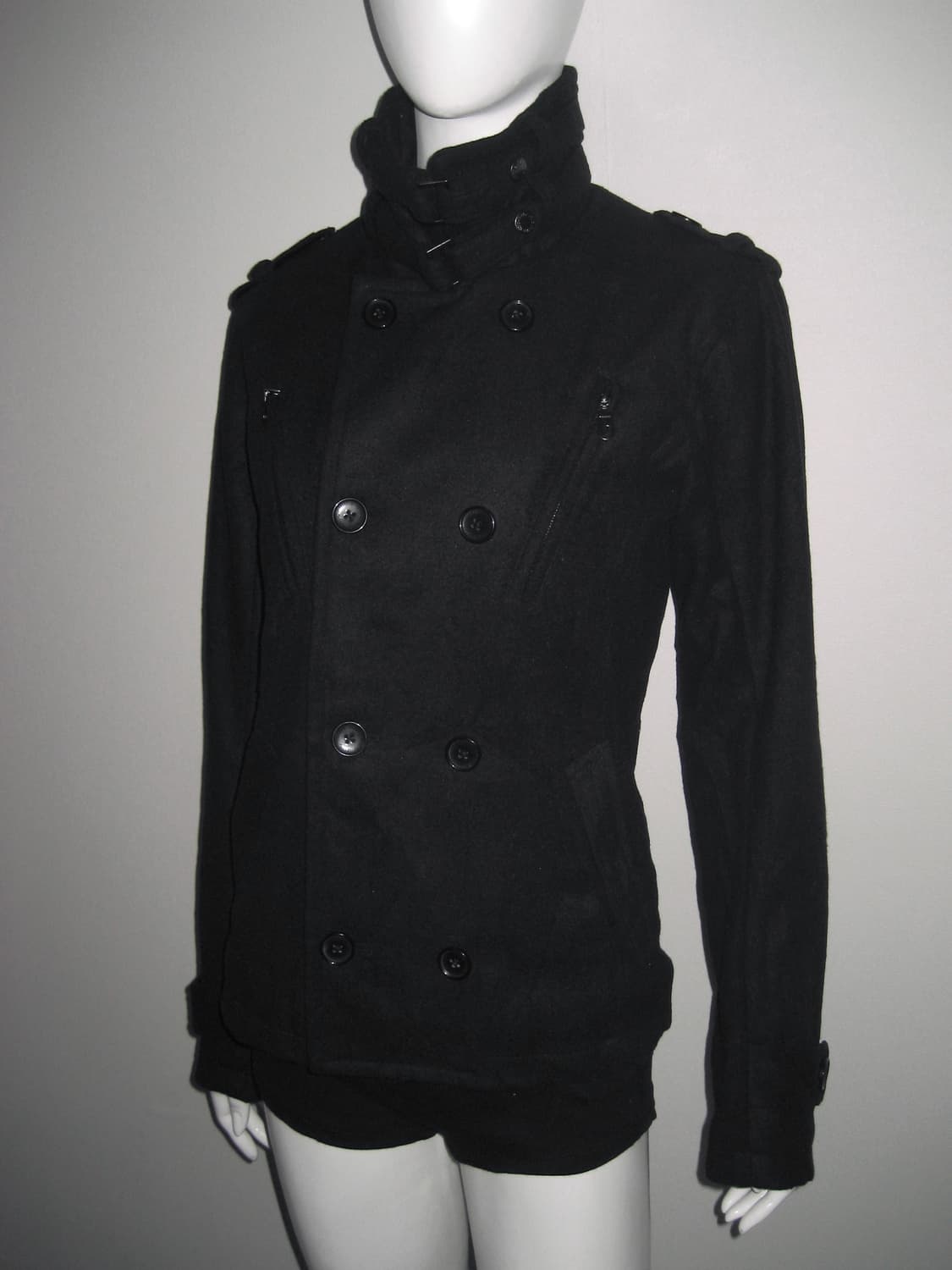 In the attic 인더아틱 하이넥 버클 자켓 상품이미지2