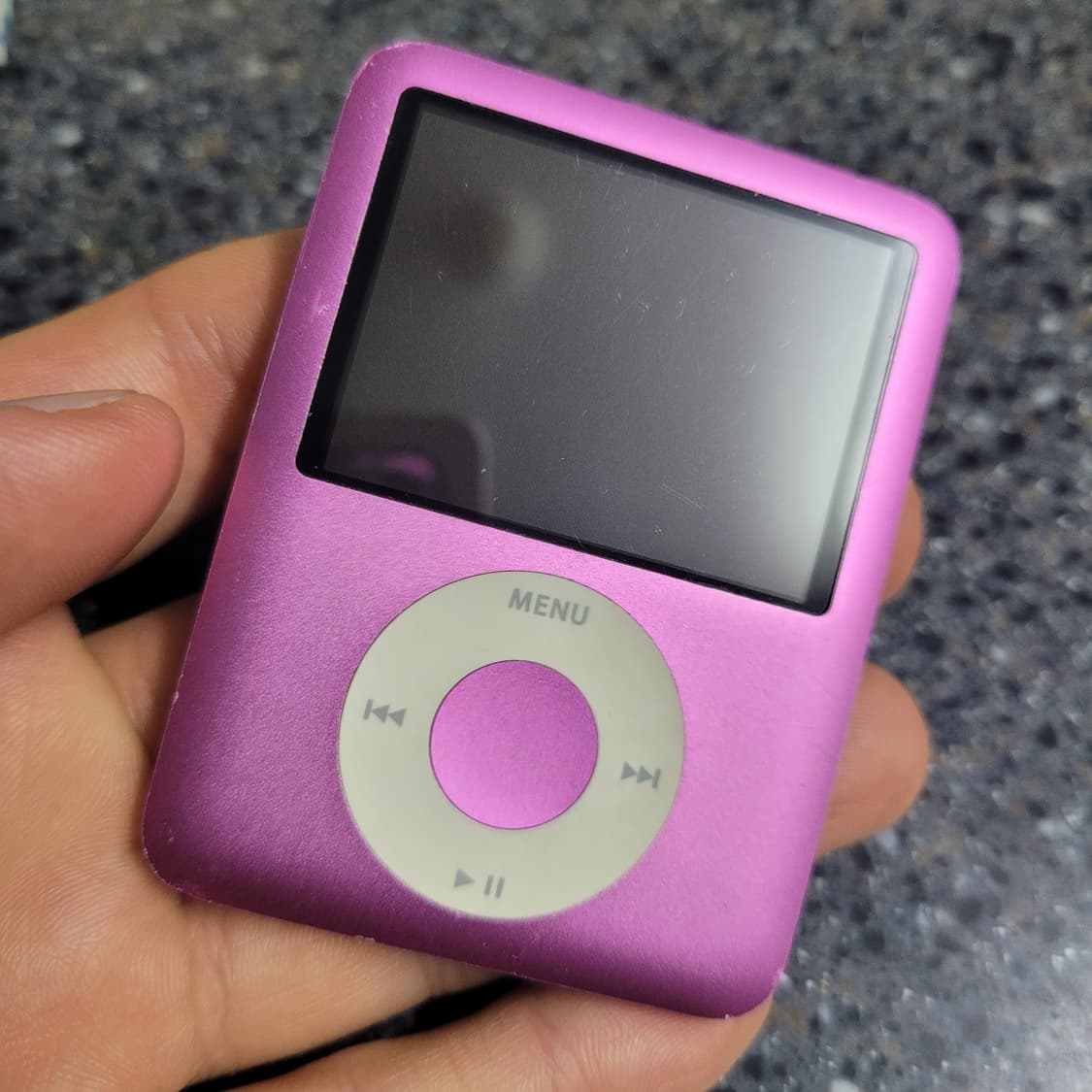 애플 아이팟 나노 3세대 8기가 핑크색 부품용 상품이미지2